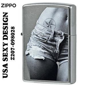 zippo(ジッポーライター)SEXY ZIPPO　セクシーガール　Z207-098028　オイルライター  おしゃれ クール アメリカ レディー 女性 メンズ　ギフト （ネコポス対応）｜jackal