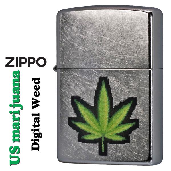 zippo(ジッポーライター) マリファナ　Digital Weed デジタルウィード  2024年...