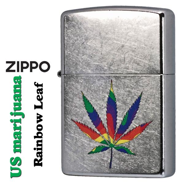 zippo(ジッポーライター) マリファナ　Rainbow Leaf レインボーリーフ  2024年...