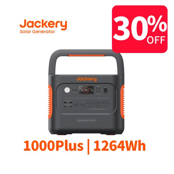 【5/15限定 27%OFFクーポン+5%ポイント】Jackery ポータブル電源 1000 Plu...