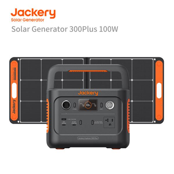 【6/5限定 20%OFFクーポン】Jackery Solar Generator 300 Plus...
