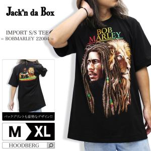 Tシャツ メンズ アーティスト 半袖 海外買付 セレブ着用 BOBMARLEY レゲエ ストリートファッション スケート ファッション M L XL ブラック 黒｜jackhood