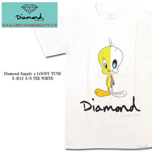 Diamond Supply Co. ダイヤモンド サプライ Tシャツ 半袖 X LOONY TUN...