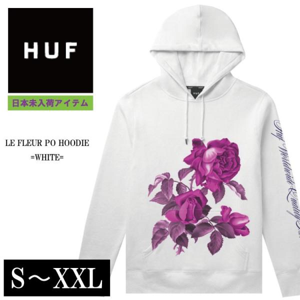 【大セール＆送料無料!!】HUF ハフ パーカー【日本未入荷】LE FLEUR PO HOODIE ...