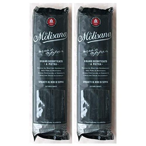 F035006-2P ラ・モリサーナ La・Molisana イカ墨スパゲッティ(直径1.7mm) ...