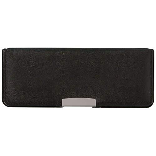 サンスター文具 筆箱 コンパクト筆入 ヨコピタ 2ドア ブラック S1312294