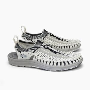 KEEN キーン ユニーク UNEEK EVO STAR WHITE/RAVEN 1021256 1021268 メンズ レディース サンダル スニーカー 野外フェス アウトドア キャンプ ホワイト 白｜jackpot-store