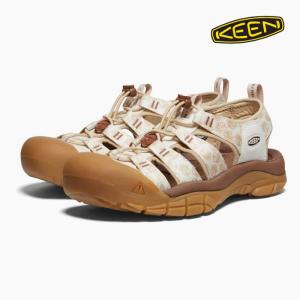 KEEN NEWPORT RETRO M/1027453 W/1027456 キーン ニューポート レトロ サンダル/メンズ/レディース/ベージュ/茶色/アウトドア/コラボ/SMOKEY BEAR｜jackpot-store