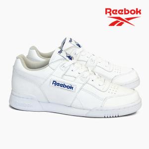 REEBOK CLASSIC リーボック クラシック スニーカー WORKOUT PLUS 2759 ホワイト/ブルー フィットネス トレーニング シューズ 白 レザー MEN'S WOMEN'S あすつく｜jackpot-store