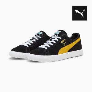 プーマ クライド オリジナル PUMA CLYDE OG 391962-05 メンズ スニーカー 黒 黄色 スエード｜jackpot-store