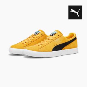 プーマ クライド オリジナル PUMA CLYDE OG 391962-07 メンズ スニーカー 黄色 黒 スエード｜jackpot-store