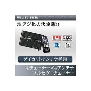 KEIYO AN-T007 フルセグチューナー 4アンテナ×4チューナーモデル｜jackpot-store