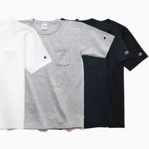 CHAMPION C5-B303[チャンピオン T1011 半袖 ポケットTシャツ][メンズ/無地/...