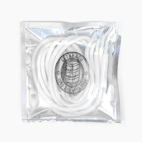 毎日発送 GETABACO ROPE LACES SNOW WHITE[ゲタバコ ロープレース 5m...