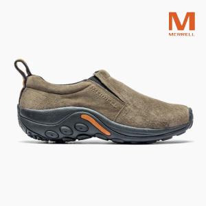 メレル ジャングルモック メンズ MERRELL JUNGLE MOC 60787 ガンスモーク 茶色 ブラウンベージュ 撥水 ピッグスエード 衝撃吸収｜jackpot-store