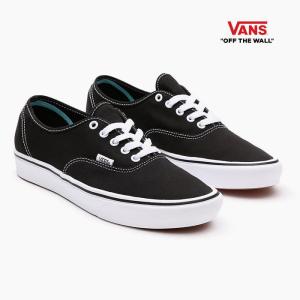 バンズ コンフィクッシュ オーセンティック VANS COMFYCUSH AUTHENTIC 黒 メンズ レディース スニーカー 軽量 キャンバス VN0A3WM7VNE｜JACKPOT STORE