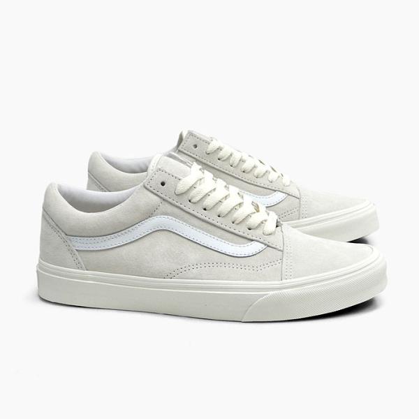 VANS バンズ オールドスクール メンズ スエード ホワイト OLDSKOOL (PIG SUED...