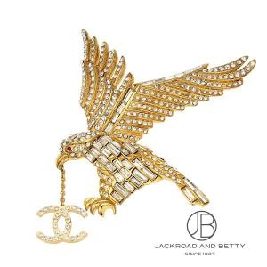 シャネル CHANEL ココマーク イーグル ブローチ 中古 ジュエリー ブランドジュエリー