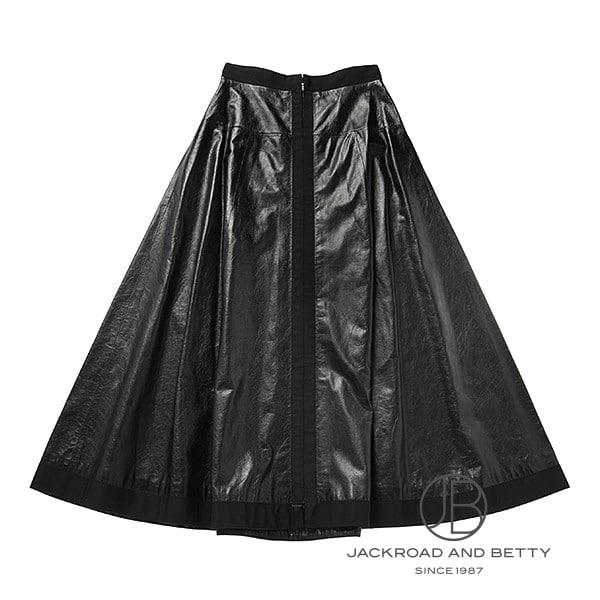 シャネル CHANEL レザー スカート P5398 C00285 94305 中古 その他