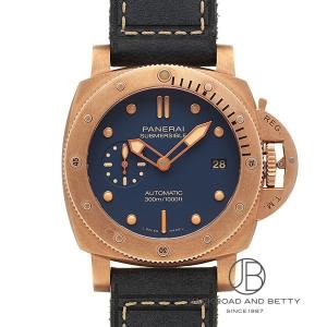 パネライ PANERAI サブマーシブル ブロンゾ ブルー アビッソ PAM01074 中古 時計 メンズ｜jackroad