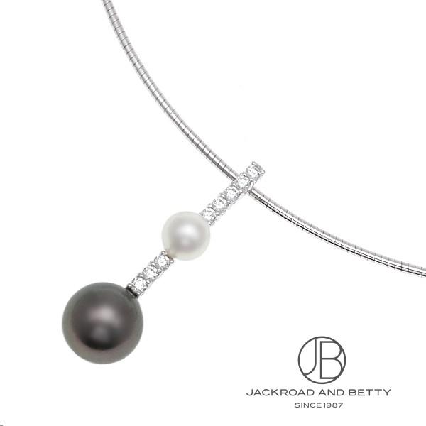 ミキモト MIKIMOTO パール ダイヤ ネックレス 中古 ジュエリー ブランドジュエリー