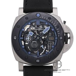 パネライ PANERAI サブマーシブル S ブラバス ブルー シャドウ エディション PAM01241 中古 時計 メンズ