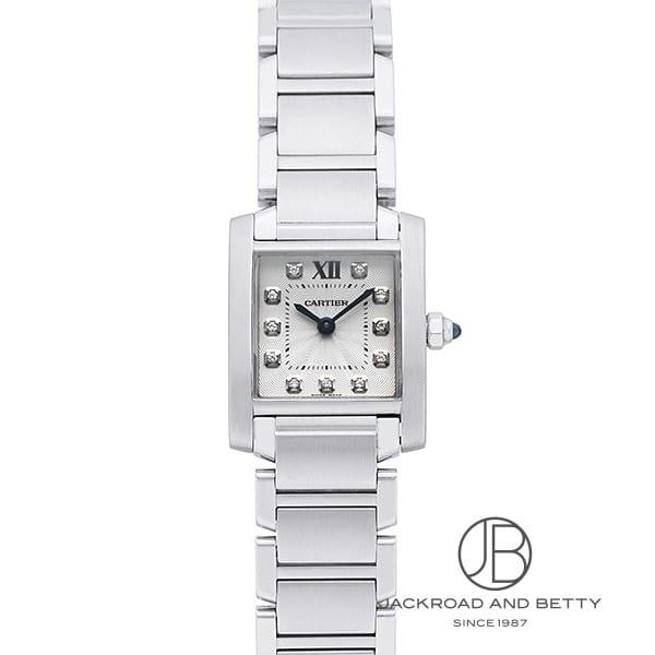 カルティエ CARTIER タンクフランセーズ SM WE110006 中古 時計 レディース