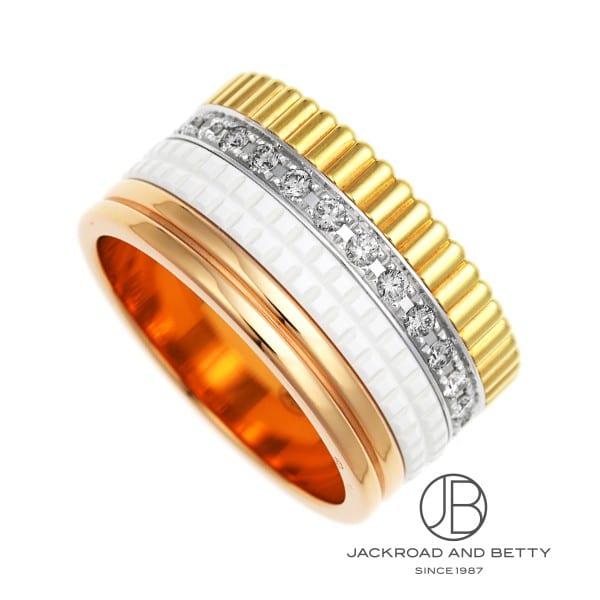 ブシュロン BOUCHERON キャトル ホワイト ダイヤモンド リング ラージ JRG01599 ...