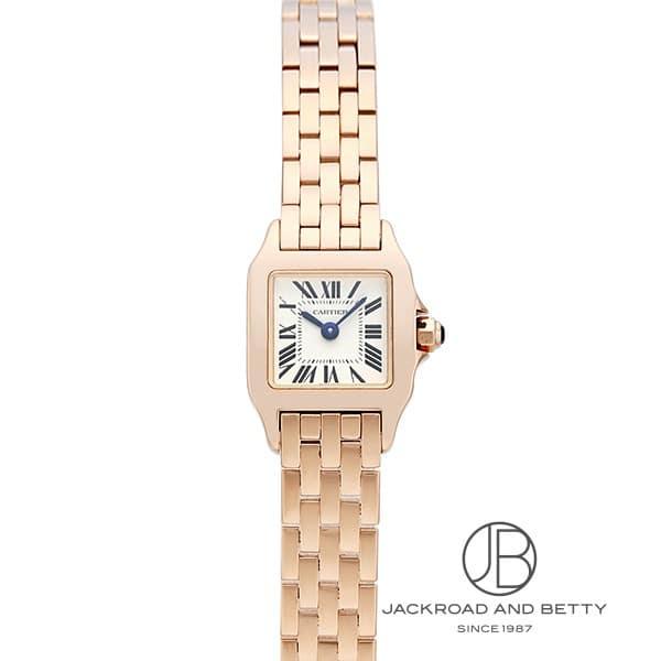 カルティエ CARTIER ミニ サントス ドゥモワゼル W25077X9 中古 時計 レディース