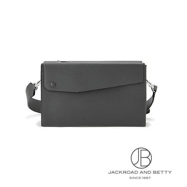 ヴァレクストラ VALEXTRA ポケット メッセンジャー ダークグレー MBPK0003028LR...