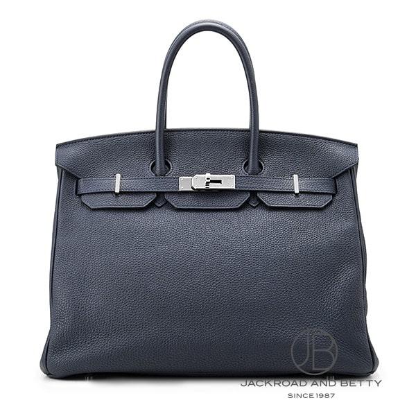 エルメス HERMES バーキン35 ブルーニュイ ネイビー 中古 バッグ/財布/小物