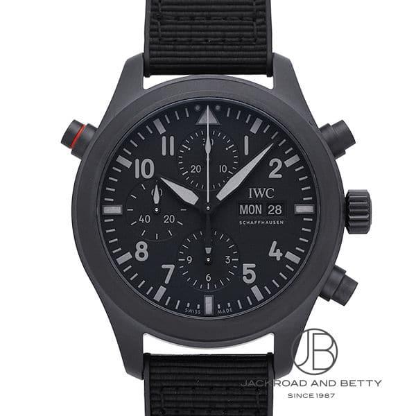 IWC IWC パイロットウォッチ ダブル クロノグラフ トップ・ガン セラタニウム IW37181...