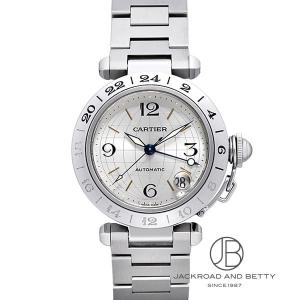 カルティエ CARTIER パシャC メリディアン GMT W31029M7 中古 時計 男女兼用