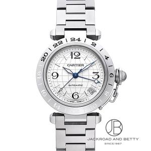 カルティエ CARTIER パシャC メリディアン GMT W31078M7 中古 時計 男女兼用