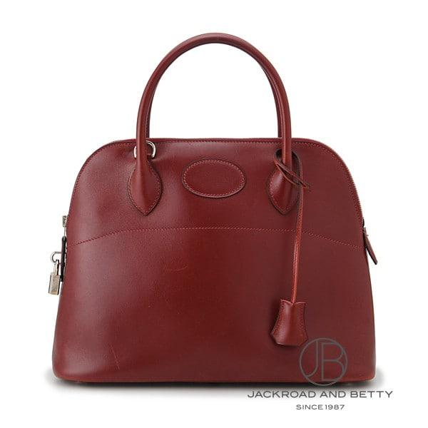 エルメス HERMES ボリード31 ルージュアッシュ 中古 バッグ/財布/小物