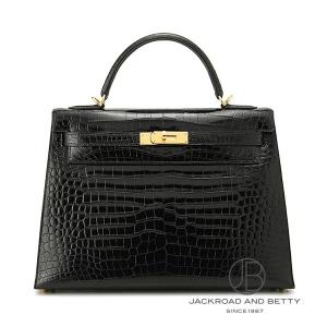 エルメス HERMES ケリー32 外縫い クロ...の商品画像