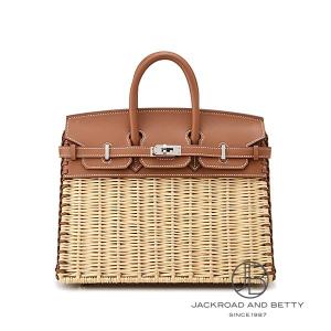 エルメス HERMES バーキン25 ピクニック ゴールド ブラウン 中古 バッグ/財布/小物