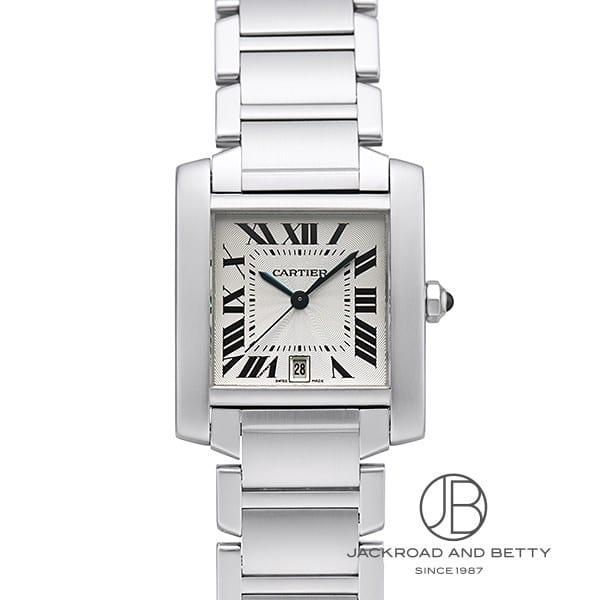 カルティエ CARTIER タンクフランセーズ LM W51002Q3 中古 時計 メンズ