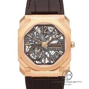 ブルガリ BVLGARI オクト フィニッシモ スケルトン エイトデイズ 103667 新品 時計 メンズ