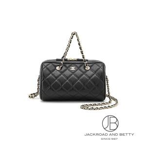 シャネル CHANEL マトラッセ ミニボストンバッグ ブラック 黒 AP4474 B10583 C3906 新品 バッグ/財布/小物