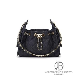 シャネル CHANEL CHANEL 25 ミニ ハンドバッグ デニム AS5631 B24037 U9373 新品 バッグ/財布/小物