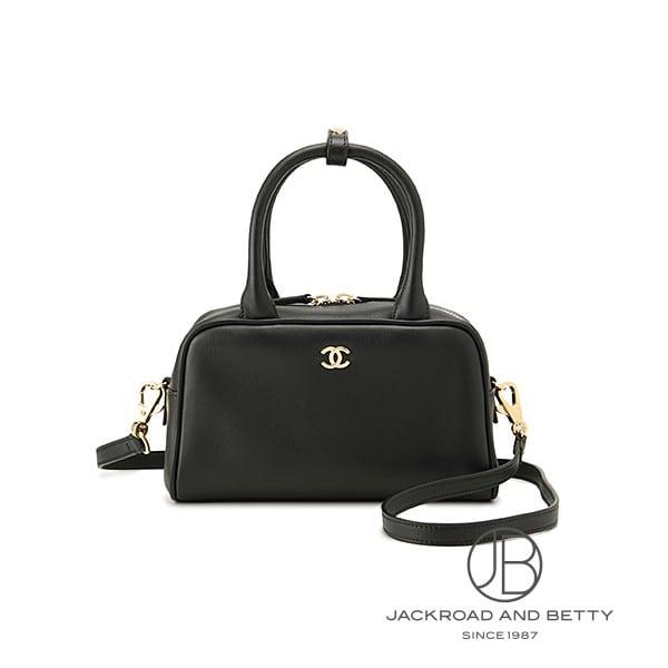 シャネル CHANEL ストラップ クラッチ バッグ ブラック AP5528 B23874 9430...