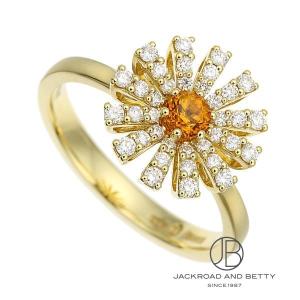 三菱マテリアル K18YG イエローゴールド リング ダイヤモンド0.22ct 