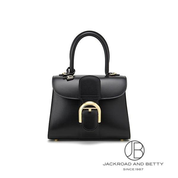 デルヴォー DELVAUX ブリヨン ミニ ハンドバッグ ブラック 黒 AA0406AAU099ZD...
