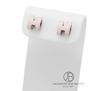HERMES（エルメス） ポップH ミニ ピアス プードル ピンク H608002FO