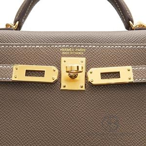 エルメス HERMES ミニケリー2 外縫い ...の詳細画像5