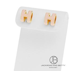 HERMES（エルメス） ポップH ミニ ピアス プードル ピンク H608002FO