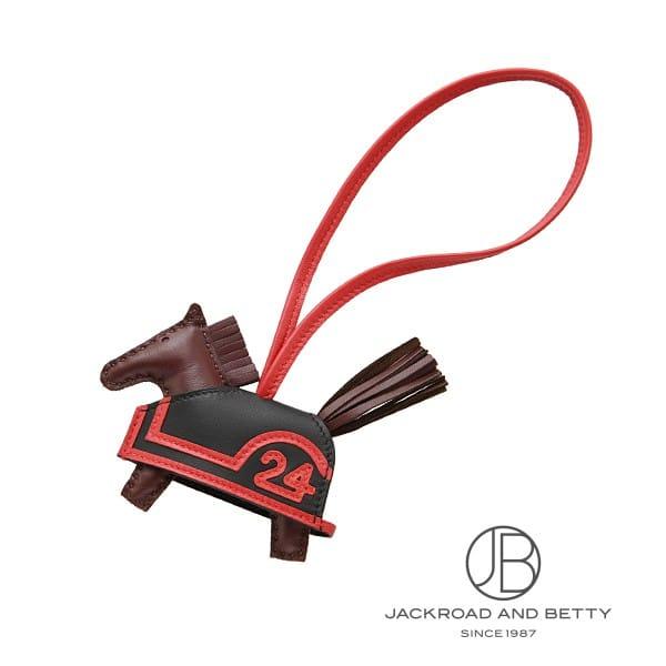 エルメス HERMES ロデオ ロベオ 24 PM テール カプシーヌ ノワール H087349CA...