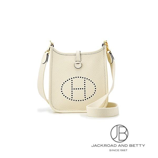 エルメス HERMES エヴリンTPM クレーム アマゾン アイボリー 白 H085945CCBY ...