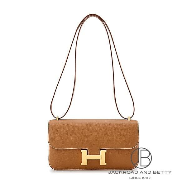 エルメス HERMES コンスタンス エラン ゴールド ブラウン H085425CC37 新品 バッ...